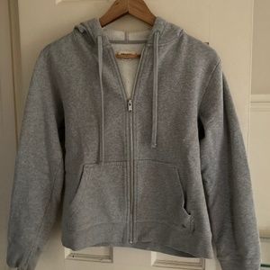 Zadig and Voltaire Amour Zip Up Fleece Hoodie  Small